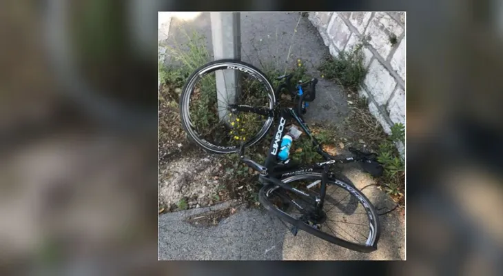 Atropellan a Chris Froome cerca de Montecarlo