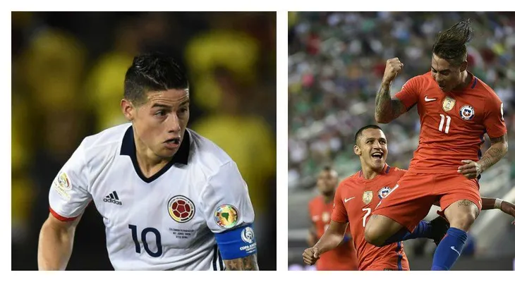 Colombia ? Chile: semifinal con pronóstico reservado