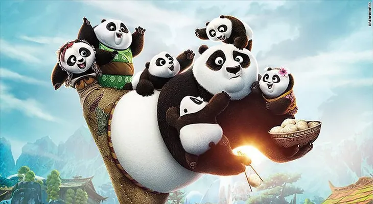 Kung Fu Panda 3 golpea con fuerza la taquilla en su estreno