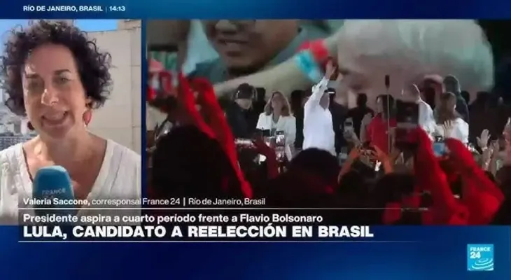 Lula oficializa su candidatura a un cuarto mandato en Brasil a sus 80 años