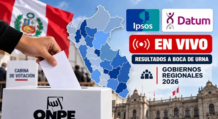 Resultados a boca de urna en Perú: Datum da ventaja a Zegarra en Arequipa y a Chahuaylla en Apurímac