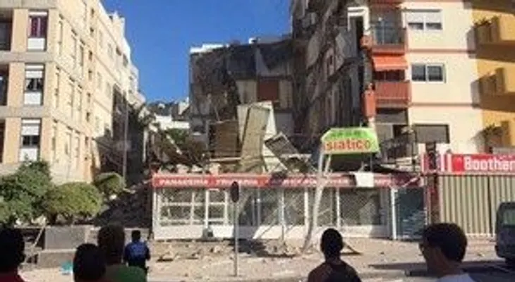 Sube a 6 total de muertos en colapso de edificio en Canarias
