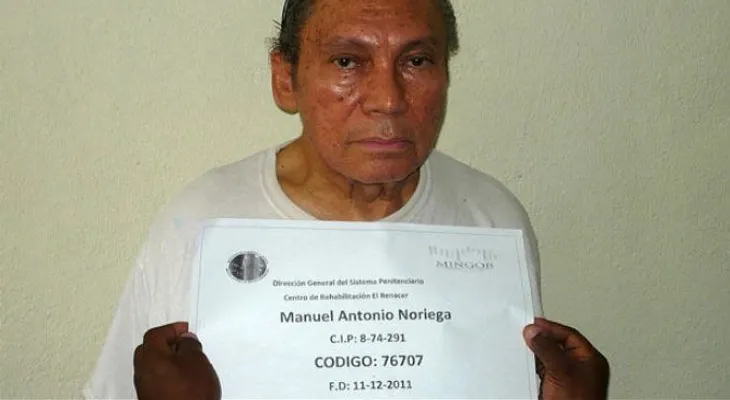 Trasladan exdictador Noriega para revisión médica 