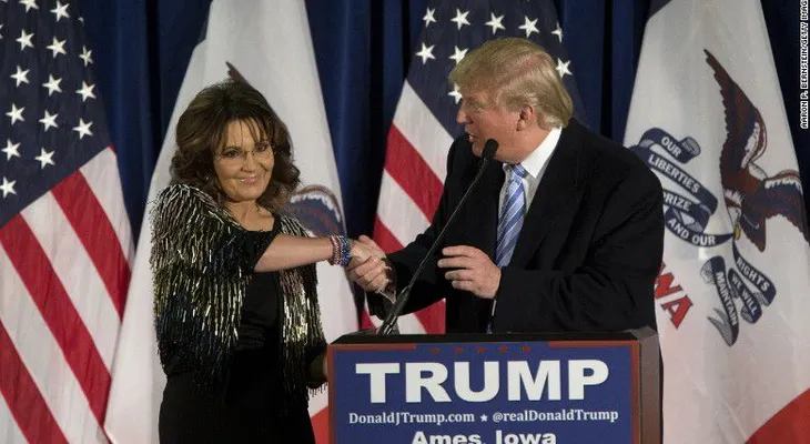 ¿Se imaginan ustedes a Donald Trump y a Sarah Palin en la Casa Blanca?