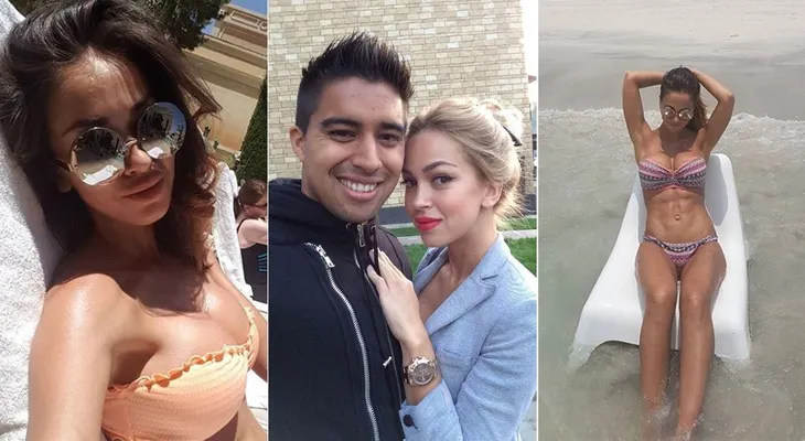 Olga Romanova, la esposa rusa de un crack ecuatoriano que deslumbra en las redes sociales