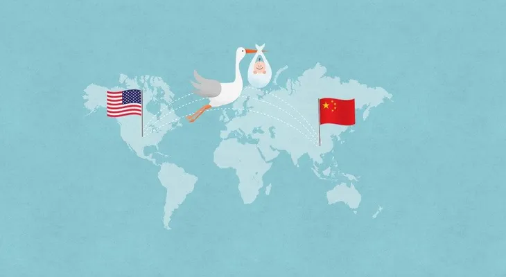 Chinos contrata a madres sustitutas en Estados Unidos