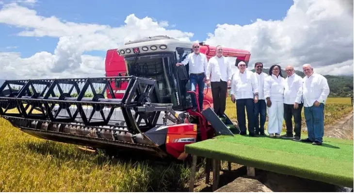 Abinader destaca cosecha récord de arroz 2026