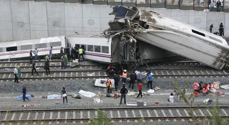 Maquinista del tren: "Dios mío, pobres viajeros, pobres viajeros"