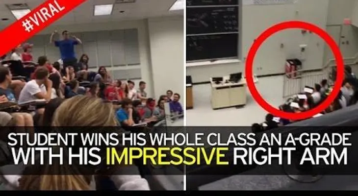 Un estudiante salva a toda la clase de un examen en un reto casi imposible