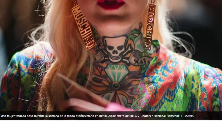 ¡Mucho cuidado! Un color específico de tatuajes tiene más probabilidad de causar cáncer