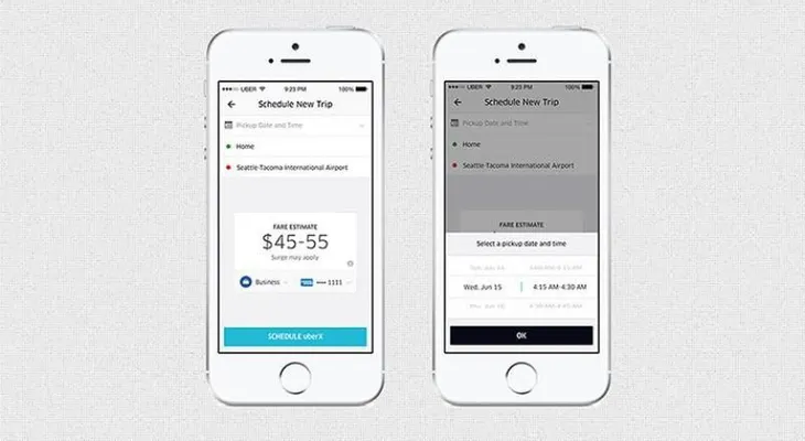 Uber te permitirá programar tus viajes con anticipación