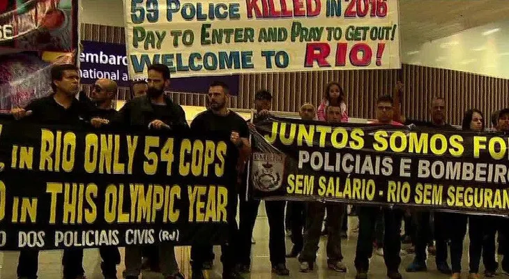 Policías de Río a turistas: no vamos a poder protegerlos