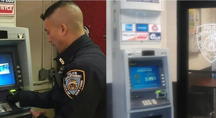 El NYPD instala cajeros automáticos en cuarteles para evitar robo de identidad y tarjetas