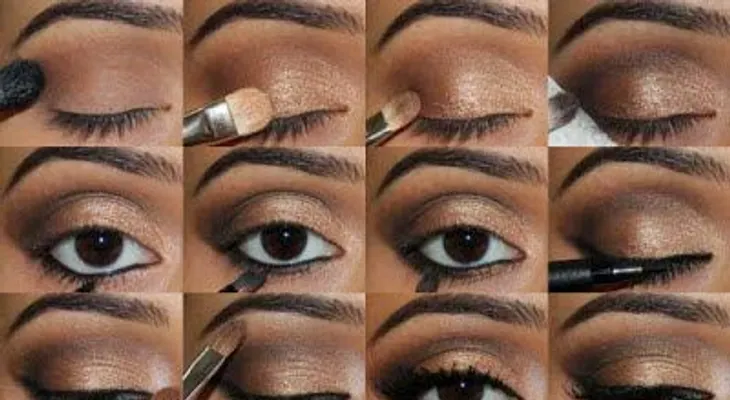 Maquillaje de ojos neutro para pieles morenas y blancas (Video)