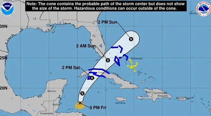 Cuba, en alerta ante la llegada de otra tormenta tropical