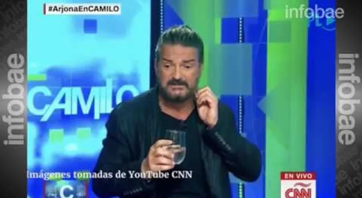  Ricardo Arjona se enojó por una pregunta y dejó una entrevista en vivo con CNN