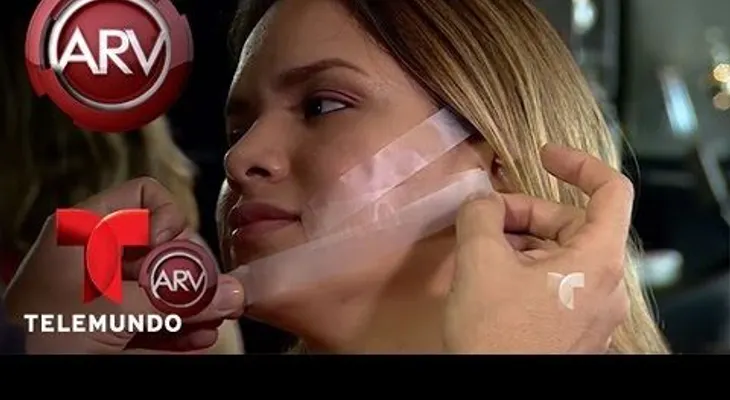 Espectacular técnica de belleza con cinta adhesiva; quedará como las kardashian