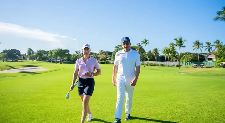 Lorena Ochoa debuta en Teeth of the Dog y comparte con jóvenes golfistas en Casa de Campo