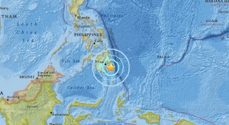 Un sismo de magnitud 6,3 se registra en Filipinas