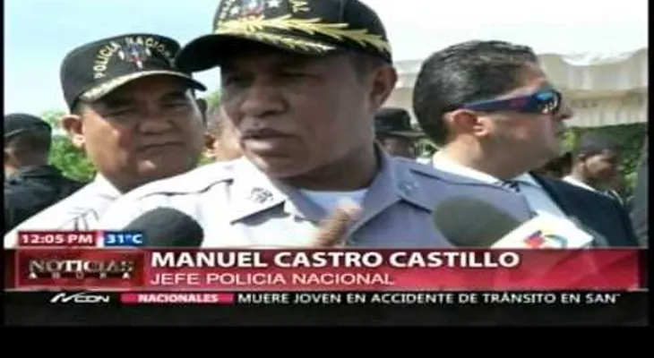 Jefe PN: no vamos a permitir que la delincuencia se coja el suelo de RD