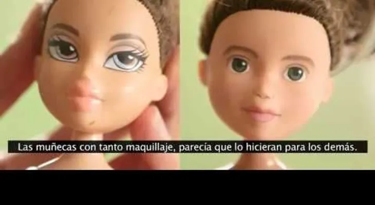 Este VIDEO te dirá la razón por el que esta madre borra las caras de las muñecas de su hija