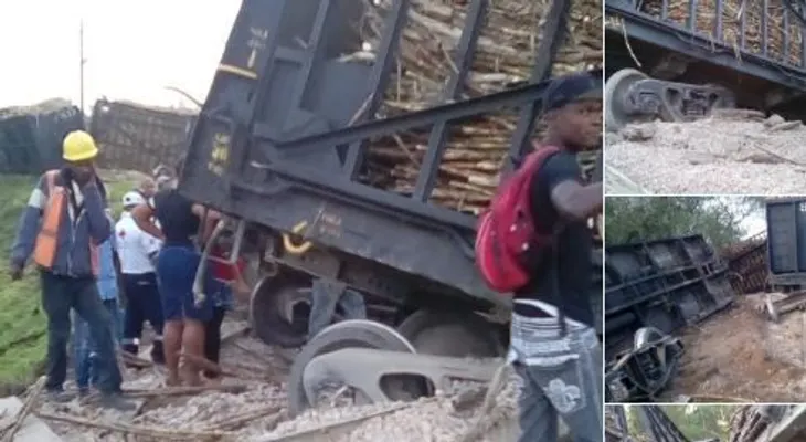 Daniel de Jesús y Santos Jean, son los fallecidos en tren descarrilado del Central Romana 