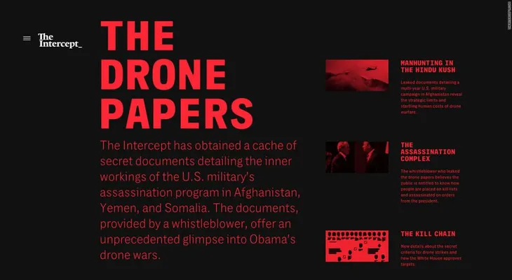 Surge un 'nuevo Snowden': The Intercept publica detalles sobre las guerras con 'drones'