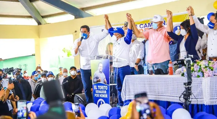 David Collado sigue en las calles en apoyo a candidatos del PRM