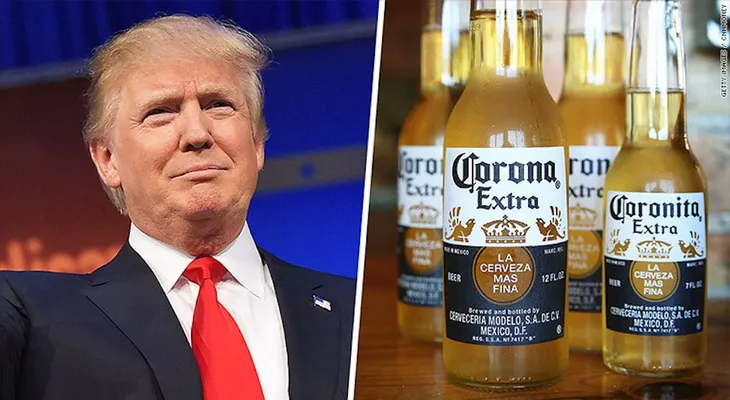 Corona tiene una seria resaca por culpa de Donald Trump