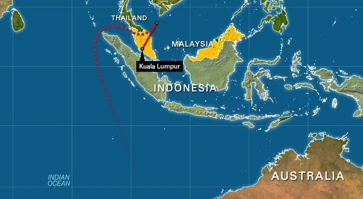 Vuelo MH370: Simulador de vuelo del capitán tenía una ruta que finalizaba en el océano Índico