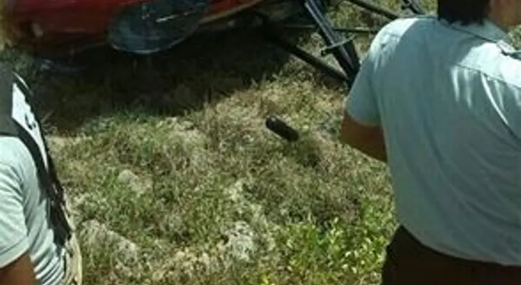 Cae helicóptero en Cabeza de Toro, Bávaro; el Piloto tiene heridas leves 