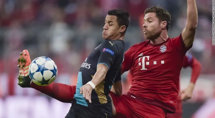 Liga de Campeones: Bayern Munich le pasa por encima al Arsenal