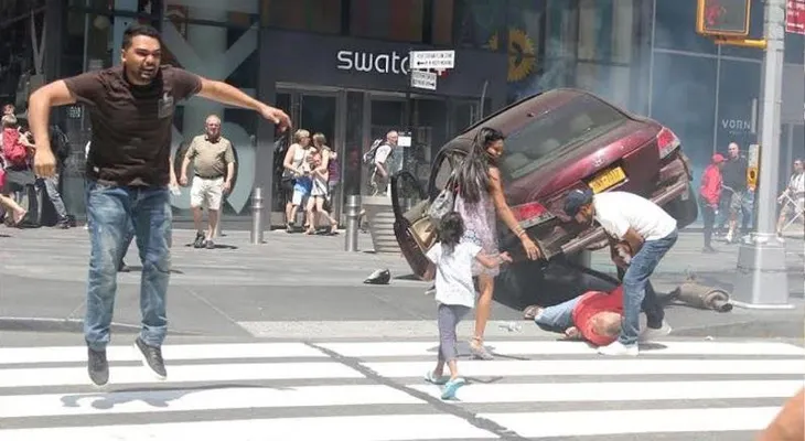 Dicen estaba drogado y borracho Richard Rojas, el hombre de origen dominicano que atropelló 22 personas en Times Square