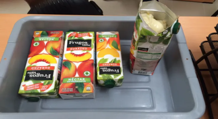 DNCD apresan a 2 extranjeros con drogas; uno con cocaína líquida en cartones de jugo