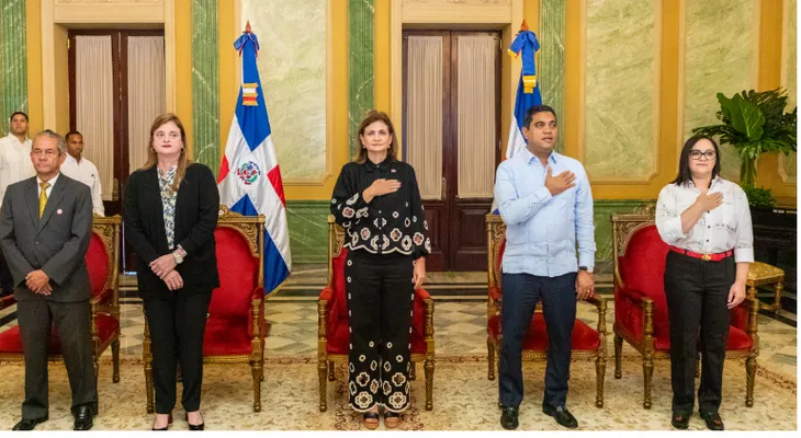 Vice Raquel Peña augura éxitos a selección fútbol femenino Sub-17 para Copa Mundial 2024