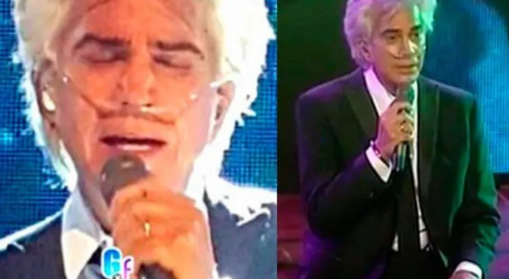 El Puma da concierto conectado a un oxí­geno; preocupa a fans