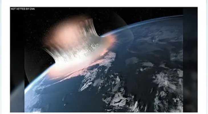 ¿CNN es creíble? Elimina noticia sobre asteroide "que destruirá la Tierra el 35 de marzo"  