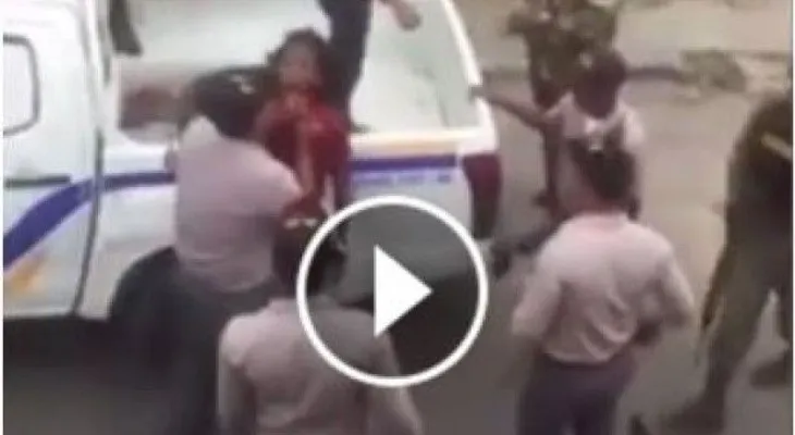 Video colgado en las redes muestra abuso policial en Los Alcarrizos