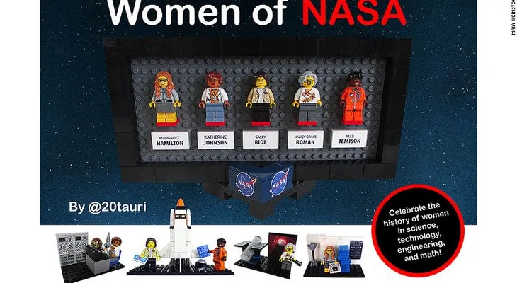 LEGO lanzará juego protagonizado por mujeres pioneras de la NASA