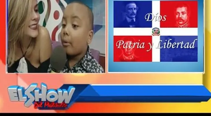 El poema a la Patria recitado por este "presentador" de el Show del Mediodía