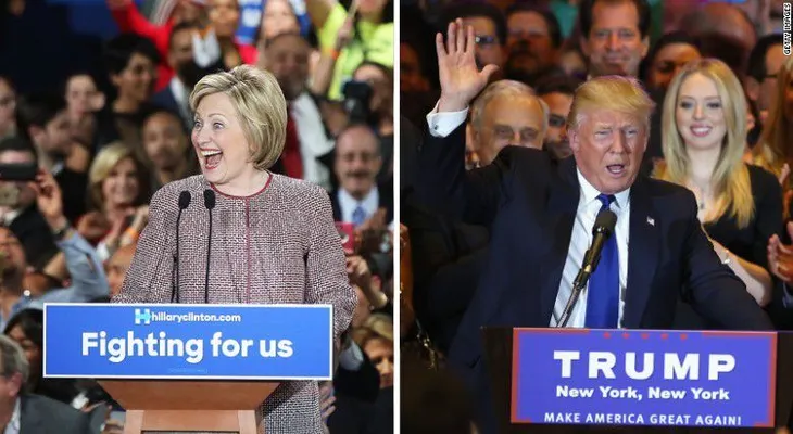 Nominaciones "a la vista" para Trump y Clinton tras sus victorias en Nueva York