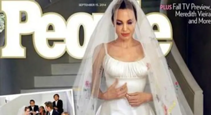 Publican fotos de la boda Brad Pitt y Angelina Jolie