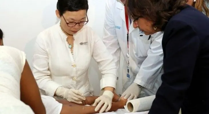 Entrenamiento sobre "toxina botulínica" beneficia a niños del CAID
