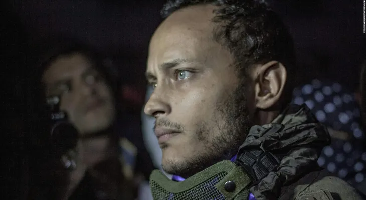 Entierran el cuerpo de Óscar Pérez en Caracas