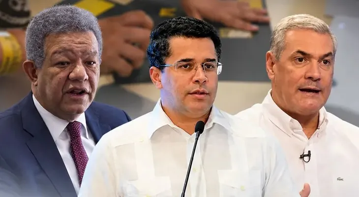 Encuesta CID Latinoamérica: Leonel, Collado y Castillo lideran primarias de FP, PRM y PLD para 2028