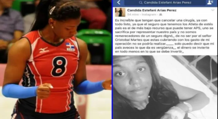 Jugadora equipo de voleibol: El país da vergüenza; no pudo ser operada porque el seguro no cubre los gastos
