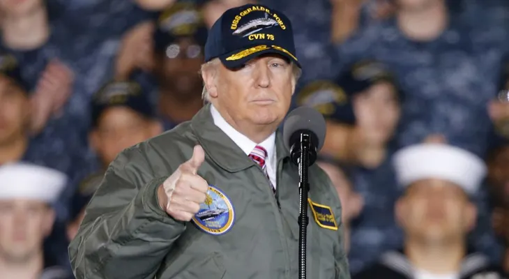 Donald Trump: "Tendremos el mejor equipamiento militar del mundo"
