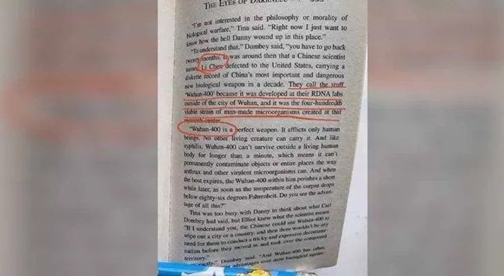 ¿Un libro de hace 40 años predijo la aparición del coronavirus?