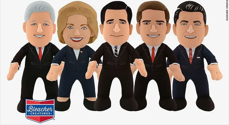 Trump no quiere ser un muñeco de Bleacher Creatures