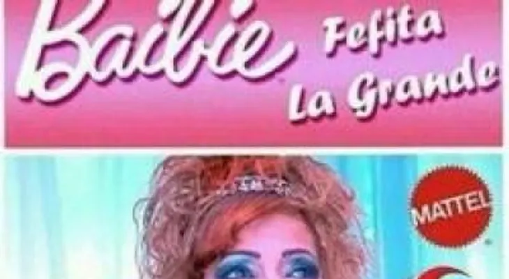 Fefita La Grande convertida en una "Muñeca Barbie"